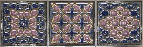 Декор Absolut Keramika Decor Tripoli Cobalto 10X30