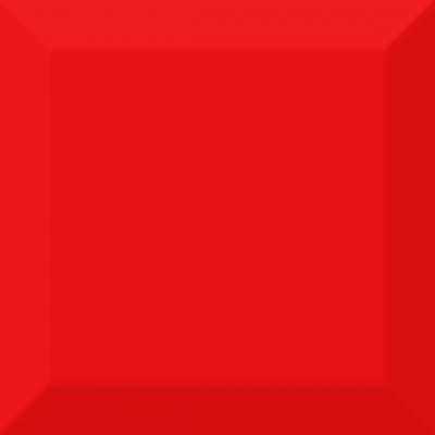 Плитка Absolut Keramika Biselado Brillo Rojo 10x10