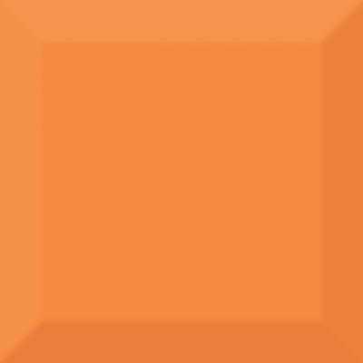 Плитка Absolut Keramika Biselado Brillo Naranja 10x10