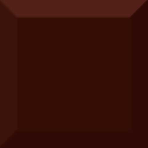 Плитка Absolut Keramika Monocolor Marron Biselado Brillo 10x10