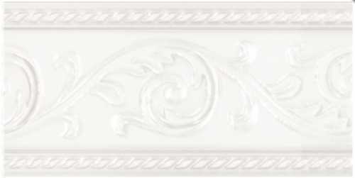 Бордюр CARMEN Cenefa Yara Blanco 7.5*15