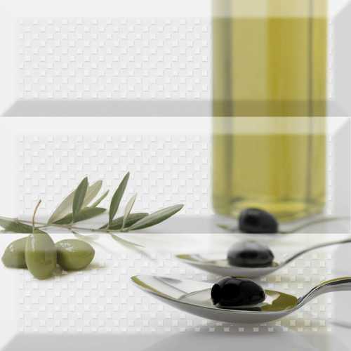 Панно Absolut Keramika AK0613 Composicion Olives Fluor (комплект 3шт) 30х30