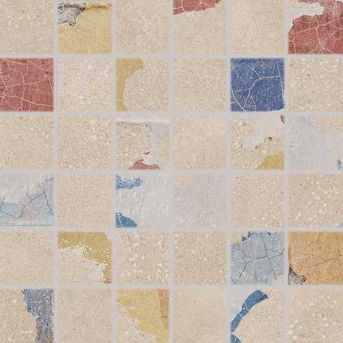 Мозаика RAKO WDM06797 Betonico mosaic multicoloured 30x30