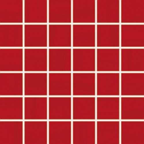 Мозаика RAKO WDM06041 на сетке красный 5x5 30x30
