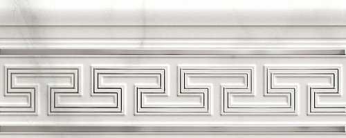Бордюр Marazzi Italy M5LP Marbleplay Listello Classic White 12х30