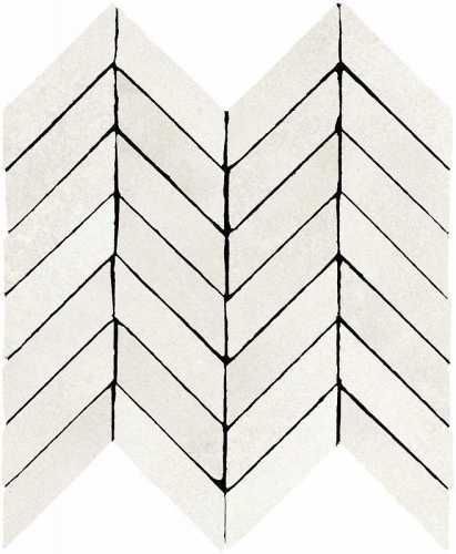 Мозаика Marazzi Italy M3SC Alchimia Mosaico Spina White 30x37