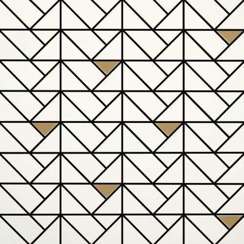 Мозаика Marazzi Italy M3JA Eclettica White Mosaico Bronze 40x40