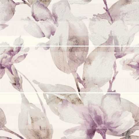 Панно Marazzi Italy DCTX Decoro Diamond Violet (из 3 шт.) 75x76