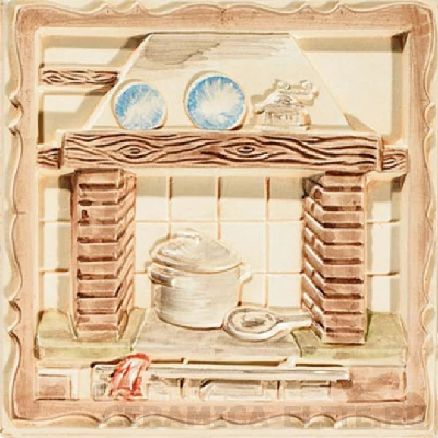 Декор El Barco Charming Brown Decor 2 15х15