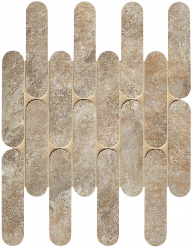 Мозаика FAP Ceramiche fRVK Nobu Slate Curve Mosaico Matt 29x29