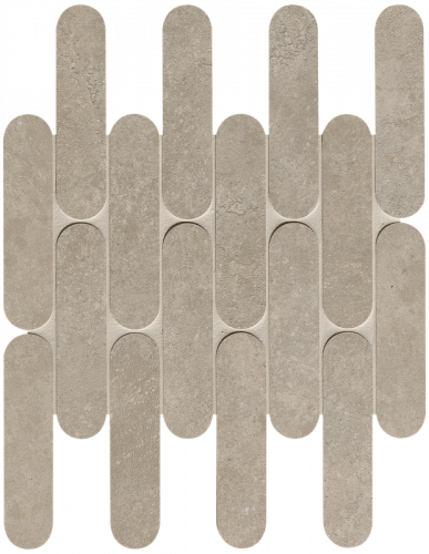 Мозаика FAP Ceramiche fRM9 Nobu Grey Curve Mosaico Matt 29x29