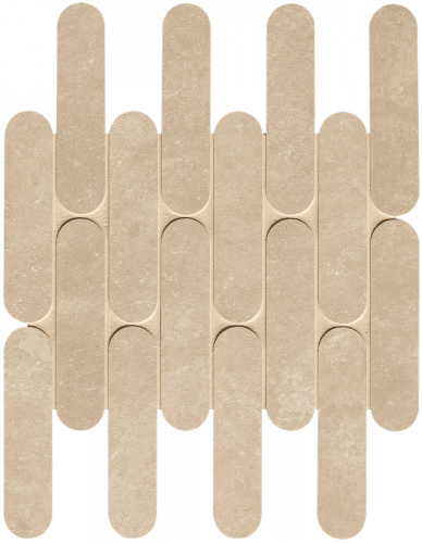Мозаика FAP Ceramiche fRM7 Nobu Beige Curve Mosaico Matt 29x29
