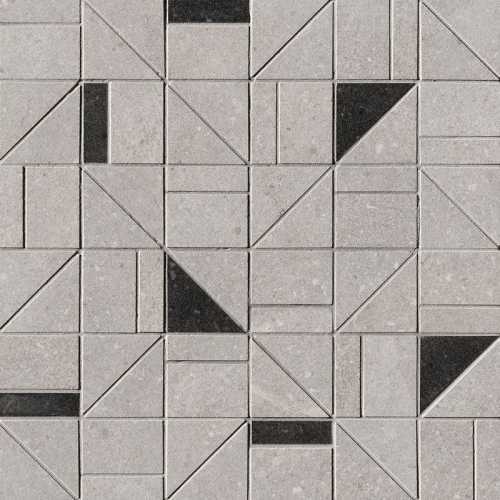Мозаика FAP Ceramiche fOSN Nux Grey Gres Outline Mosaico 30x30