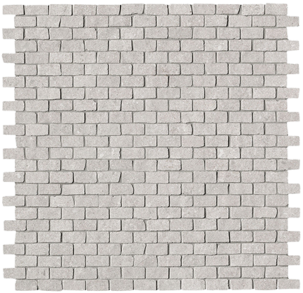 Мозаика FAP Ceramiche fOR0 Nux Grey Brick Mosaico Anticato 30