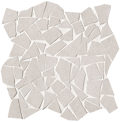 Мозаика FAP Ceramiche fOQP Nux White Gres Schegge Mosaico Anticato 30x30