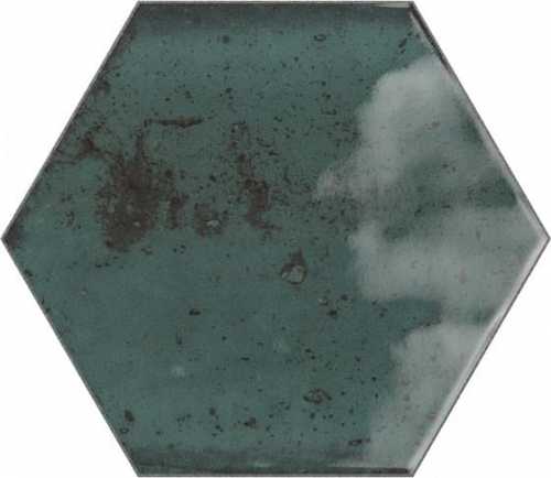 Плитка Ribesalbes PT03128 Hex Blue Glossy 15x17