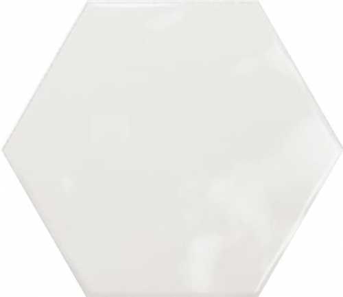 Плитка Ribesalbes PT03134 Hex White Glossy 15x17