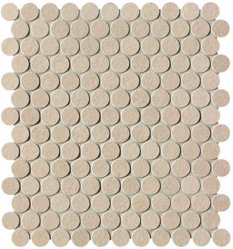 Мозаика FAP Ceramiche fPLV Summer Sabbia Gres Round Mosaico R10 29