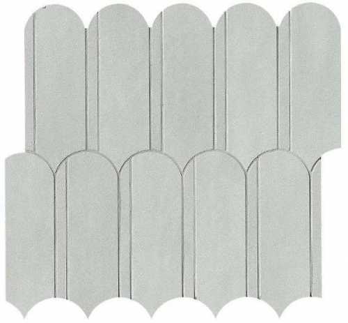 Мозаика FAP Ceramiche fQKS Milano Mood Acquamarina&Perla Archs Mosaico 28.2x31