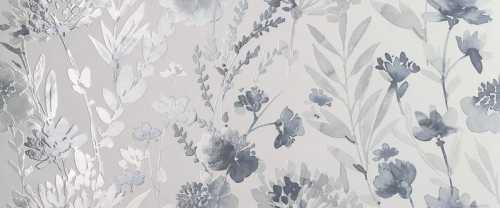 Плитка FAP Ceramiche fQDC Milano Mood Flower Blu RT 50x120