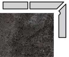 Interbau Плинтус ступени правый Abell 273 31x8