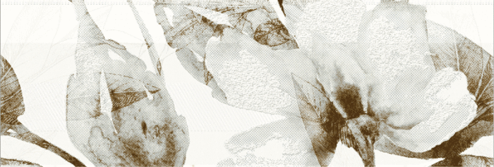 Декор Novacera LE 93900A-DEC16S Blanco Satinado Decor Flor Relajante Rectificado 30x90