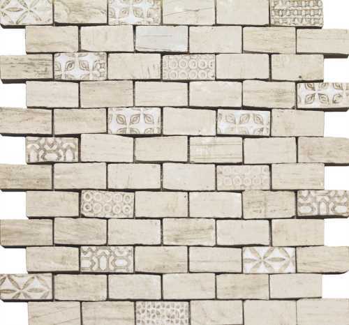 Декор Naxos 98286 Chamarel Spaccatella Deco Beige 30x30