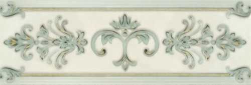Бордюр Gracia Ceramica Visconti turguoise 02 8.5х25