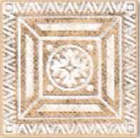 Декоративная вставка Kerama Marazzi C1294/SG1550 Сонет песочный 4.7x4.7