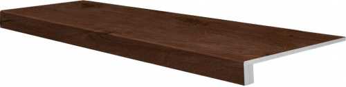 Kerama Marazzi Ступень евро проходная Сальветти вишня обрезной 30x119.5