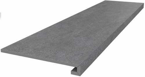Kerama Marazzi DL501000R/GCF Фондамента ступень клееная серый темный 33х119.5