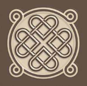 Estima Декоративная вставка Celt Beige неполированная 5.8x5.8x7