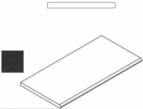 Бордюр Italon 620090000413 TITANIO BORDO ROUND 30x60