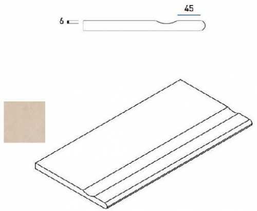 Бордюр Italon 620090000396 MAGNESIO BORDO SVASATO ROUND 30x60
