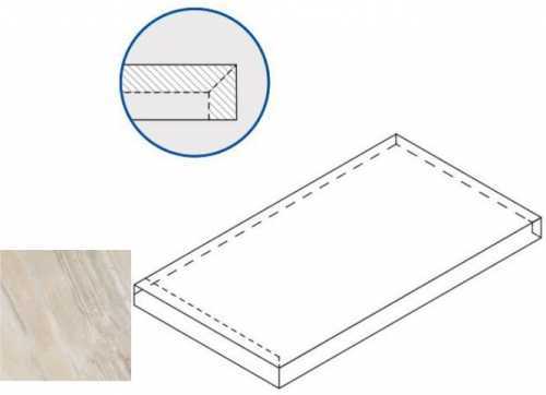 Ступень Italon 620070000696 White X2 SCALINO ANGOLARE SX 30x60