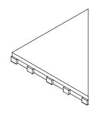 Бордюр Italon 620090000833 Griglia Frame 10 Sinistro/Left 25x25
