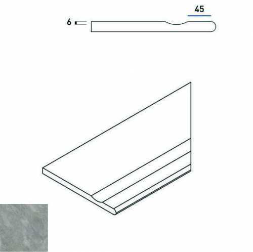 Бордюр Italon 620090000383 Climb ROCK BORDO SVASATO ROUND DX 30x60