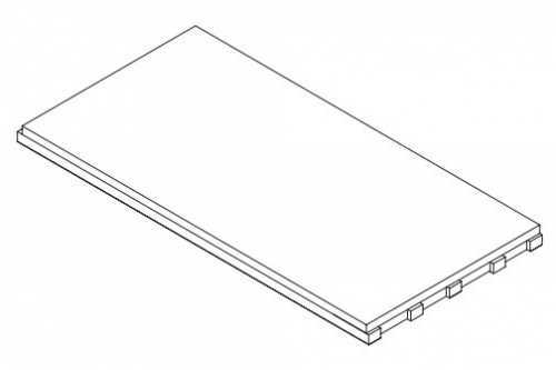 Бордюр Italon 620090000830 Griglia Frame 10 25x50