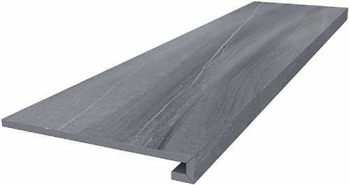 Kerama Marazzi DL500520R/GCF Ступень клееная Роверелла серый 33x119
