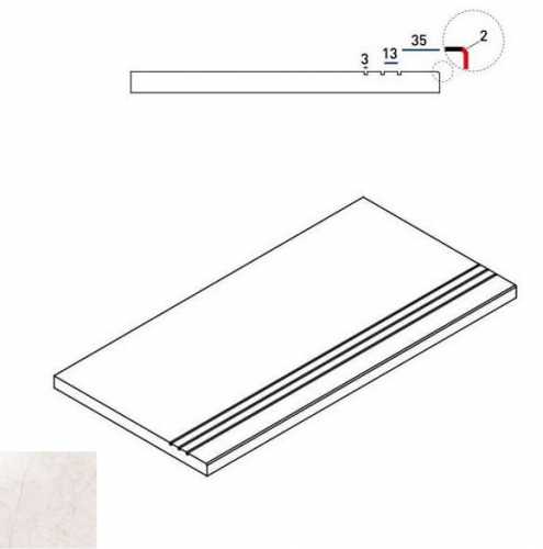 Бордюр Italon 620090000283 PURE BORDO GRIP 30x60