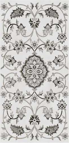 Kerama Marazzi SG810302R Парнас серый декорированный лаппатированный 40х80