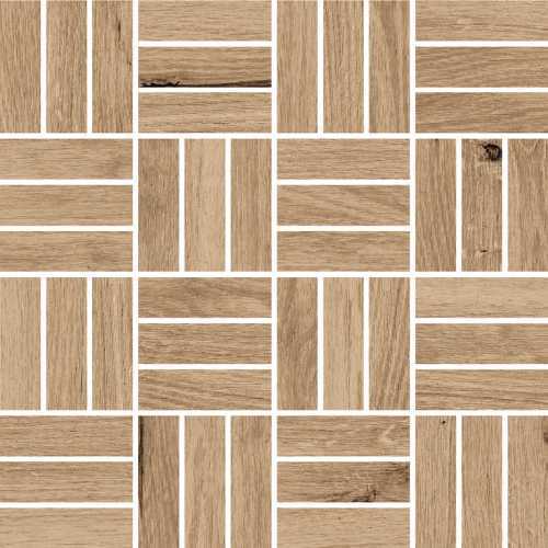 Cersanit WS6O156 Мозаика Woodhouse темно-бежевый 30x30