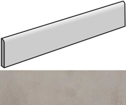 Плинтус Italon 610130004071 Millenium Iron Battiscopa 7.2x60