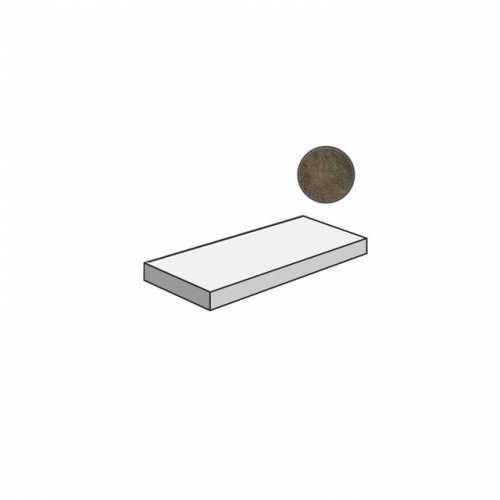 Ступень Italon 620070001052 Genesis Mercury Brown Scalino 120 Angolare Dx 33x120