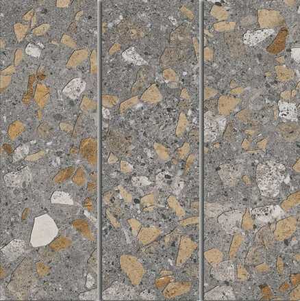 Декор Kerama Marazzi SG184/001 Терраццо коричневый мозаичный 14