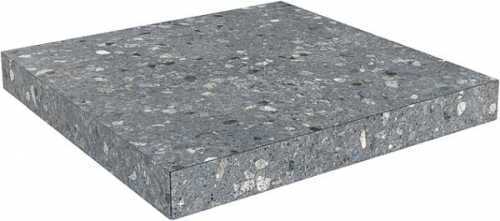 Kerama Marazzi SG632820R/GCA Ступень угловая клееная Терраццо серый темный 33x33