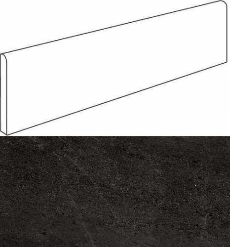 Плинтус Atlas Concorde 610130002161 Wise Dark Battiscopa Lap 7.2x60