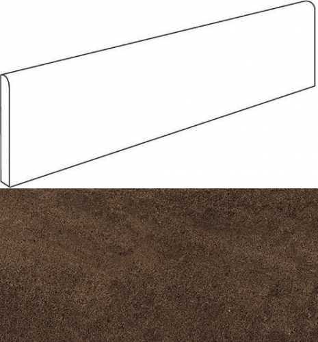 Плинтус Atlas Concorde 610130002160 Wise Moka Battiscopa Lap 7.2x60