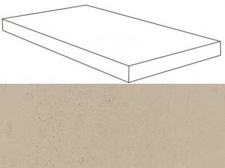 Ступень Atlas Concorde 620070001135 Sand Scalino Angolare SX 33x60