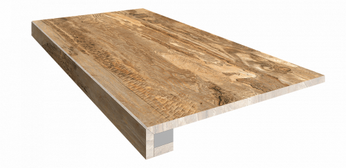 Estima Комплект Ступень SP04 Spanish Wood 33x120 неполированная без насечек + Подступенок 14.5x120